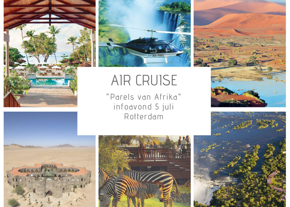 Air Cruise “Parels van Afrika”, 1 continent, 8 landen